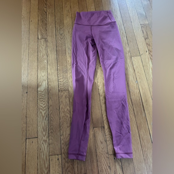 lululemon athletica Pants - Lululemon Athletica Mauve High-Waisted Leggings